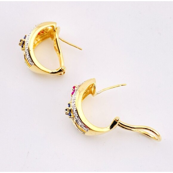 Ross Simmons Gold Vermeil Bracelet Earrings Ring Set Edwardian Inspired - Picture 8 of 16